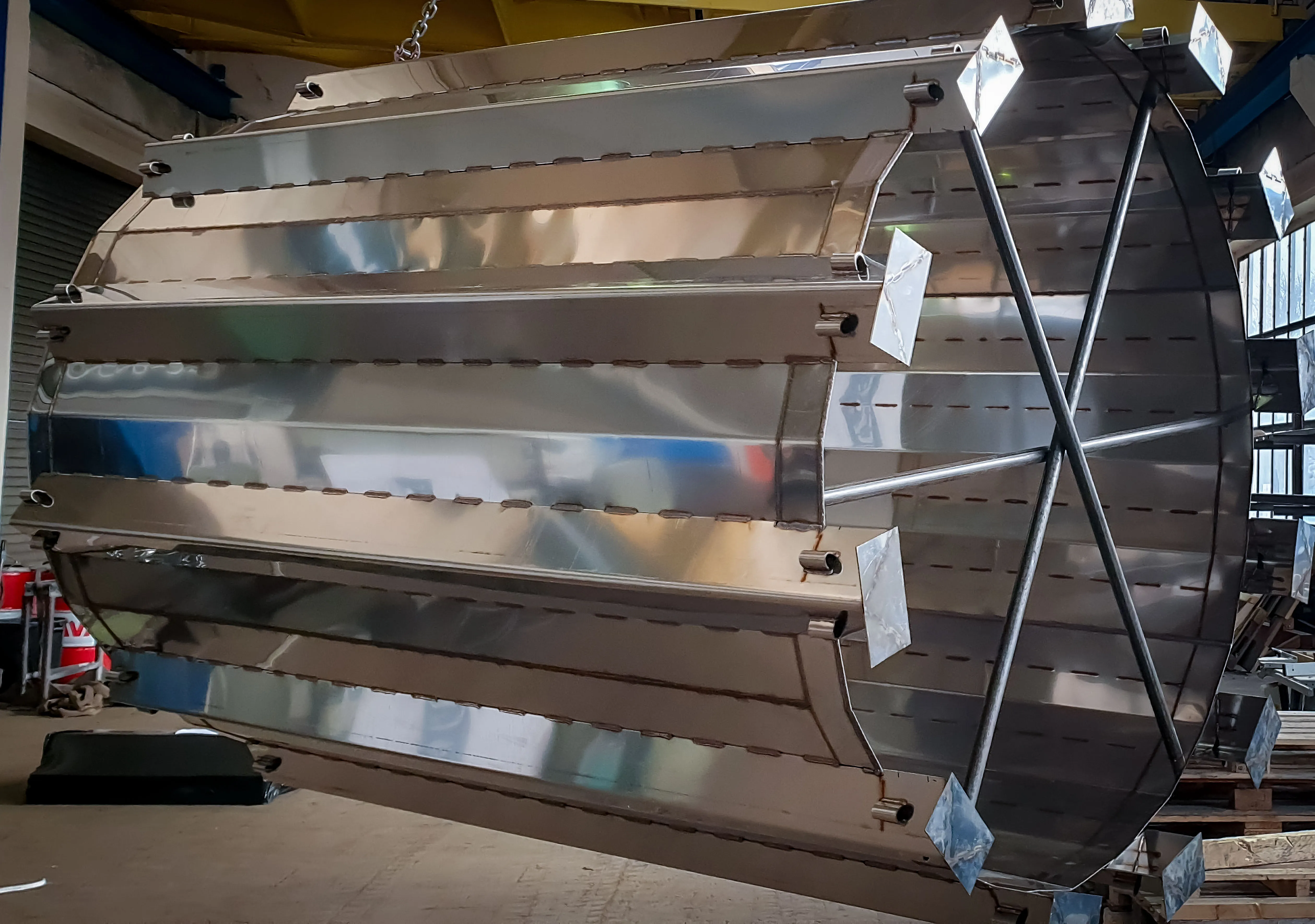 Edelstahl-Komponenten für die Wärmebehandlung